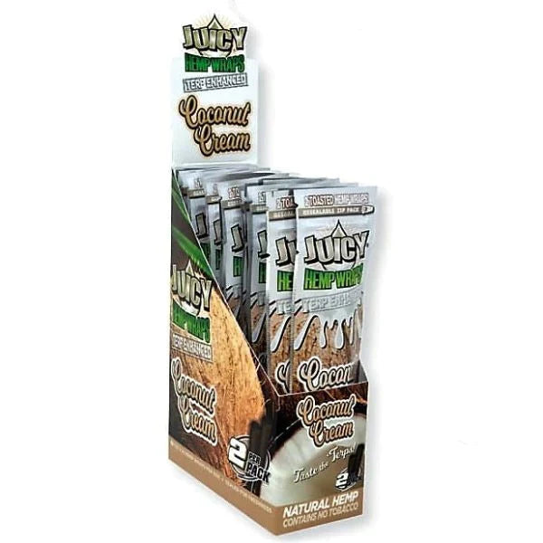 JUICY HEMP WRAPS TERPS ENHANCED-25CT/2PK