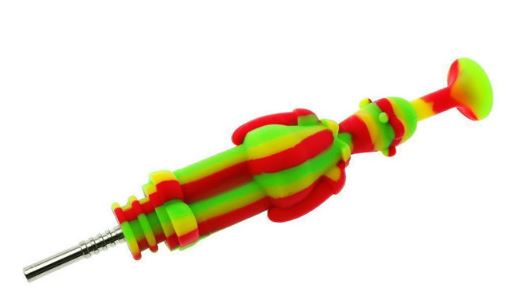 LARGE SILICONE NECTAR COLLECTOR -  HOMER SIMSPON MULTI COLORED