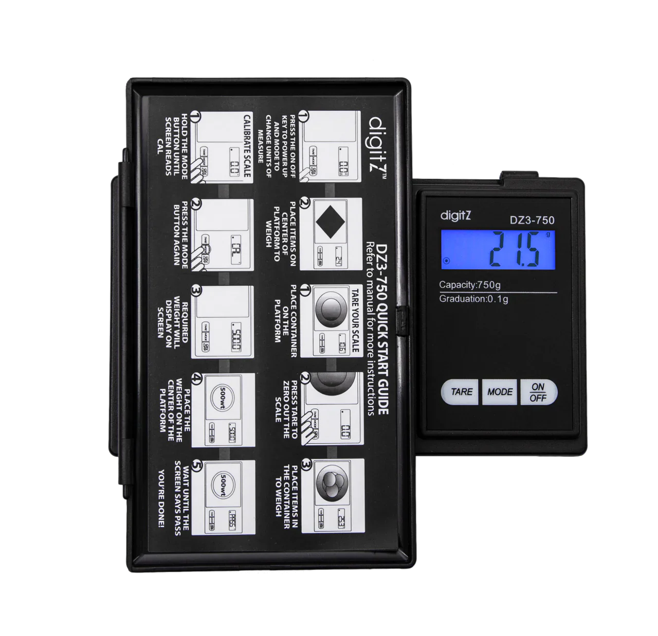 DIGITZ SCALES DZ3- 750 750GX0.01G