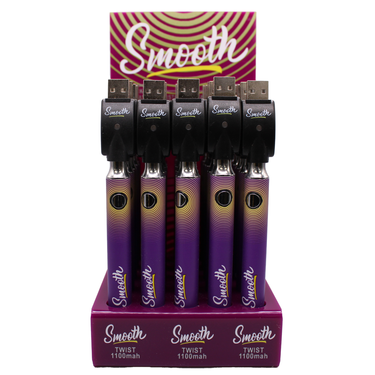 SMOOTH TWIST BATTERY 25CT-1100mAh