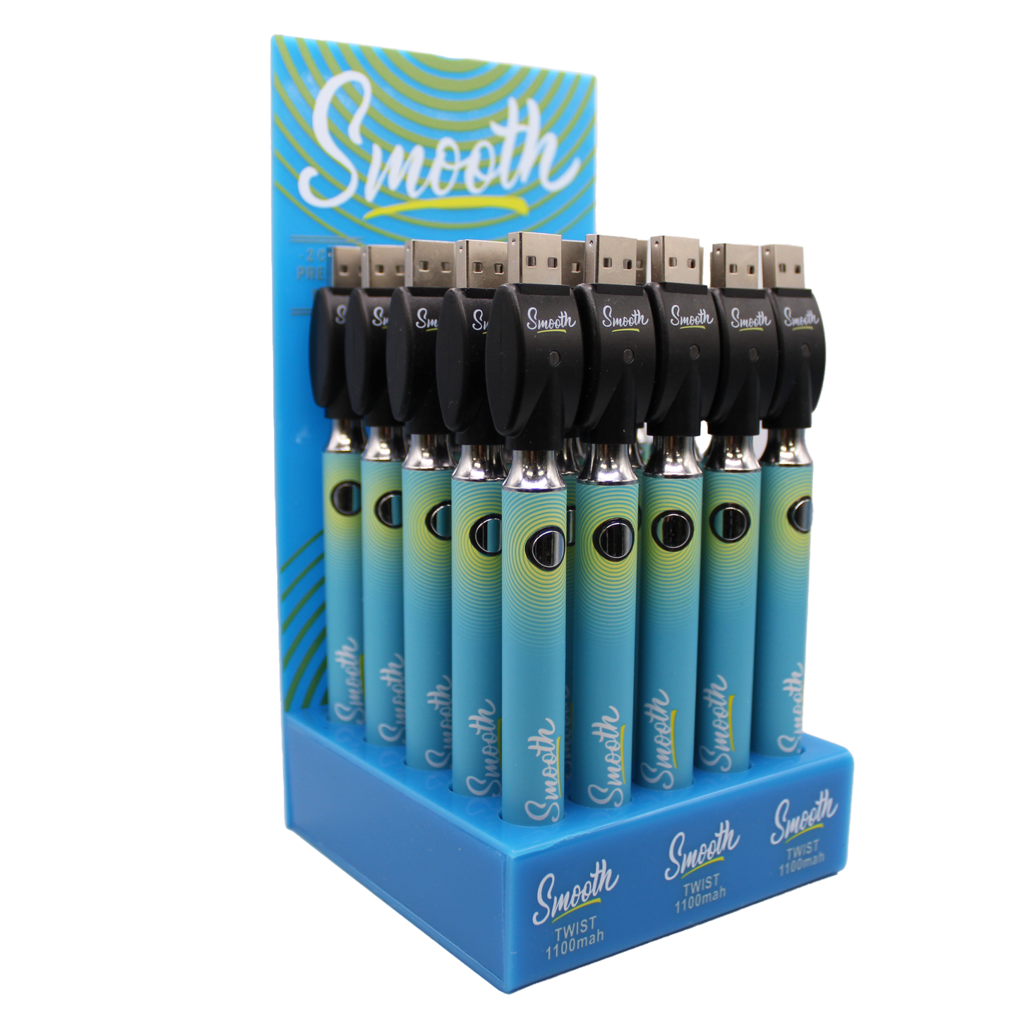 SMOOTH TWIST BATTERY 25CT-1100mAh