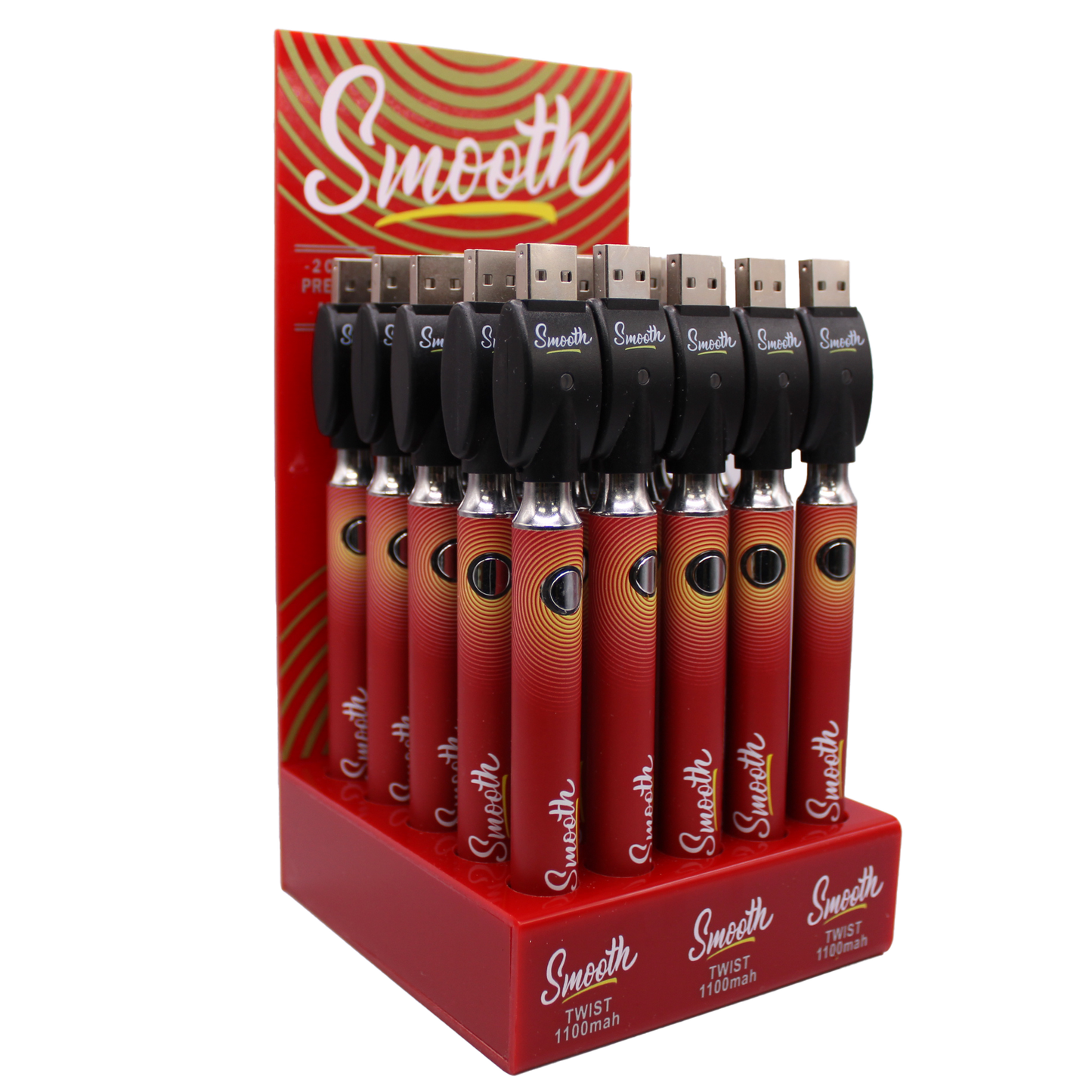 SMOOTH TWIST BATTERY 25CT-1100mAh