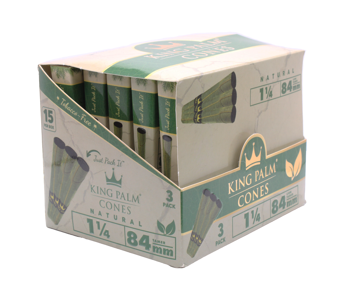 King Palm Cones Mini - 15 CT Display