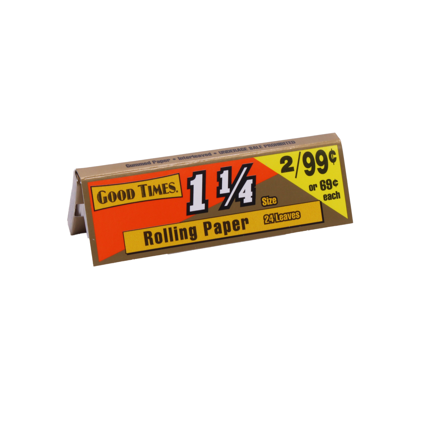 Good Times 1 1/4" Rolling Papers - 100 CT
