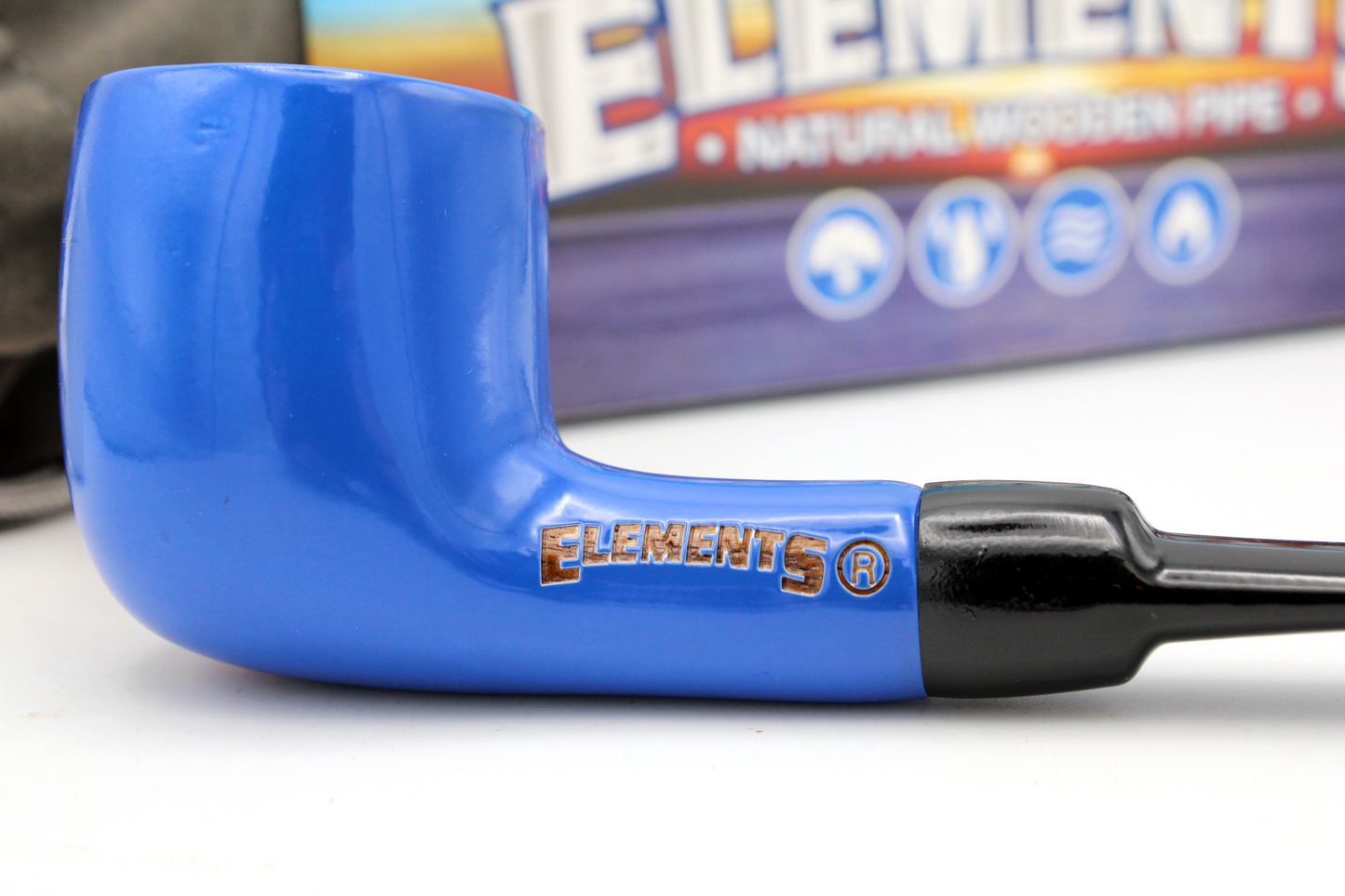 Elements Pipe - Engraved With Pouch