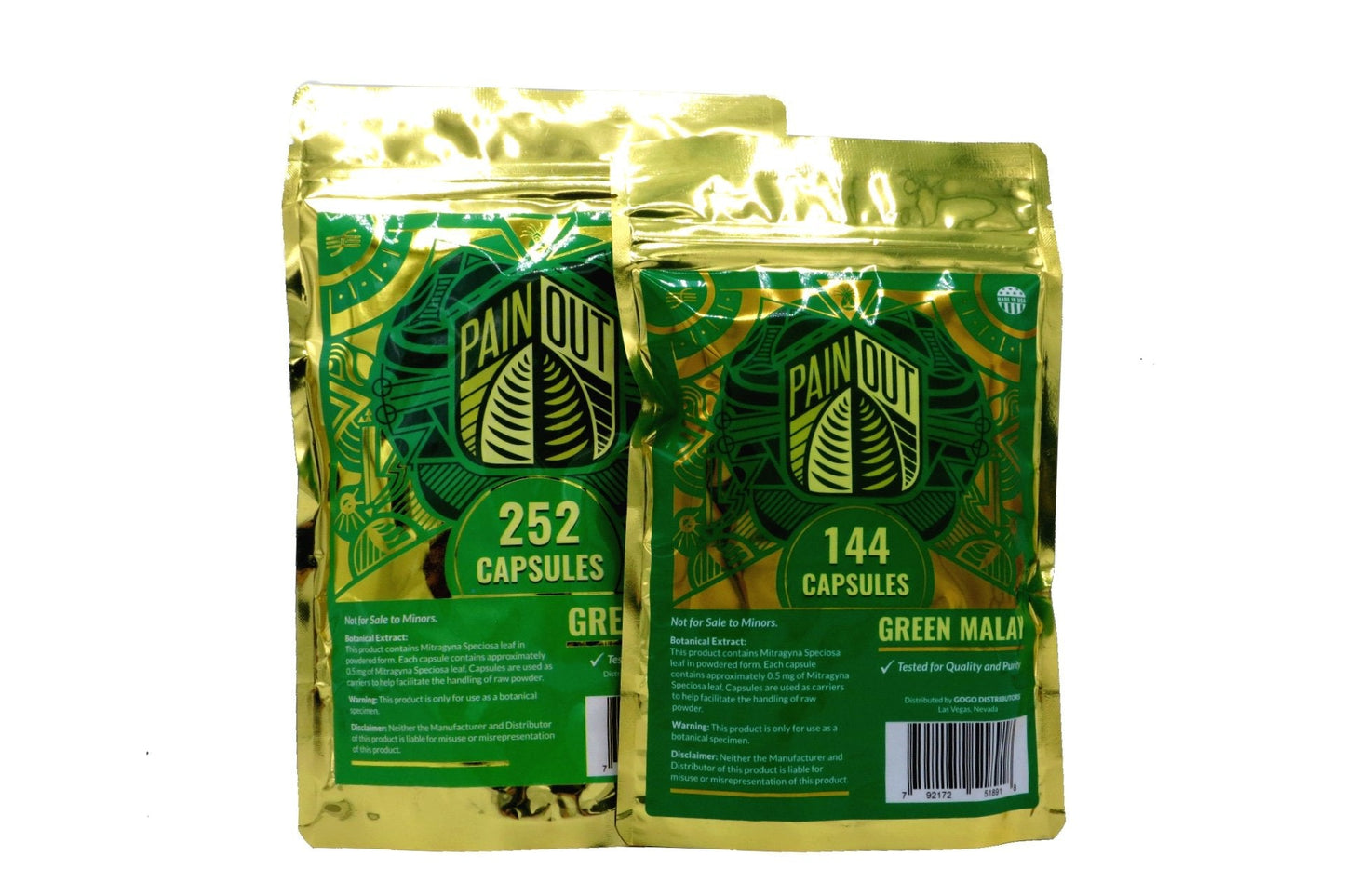 Pain Out - Green Malay Capsules