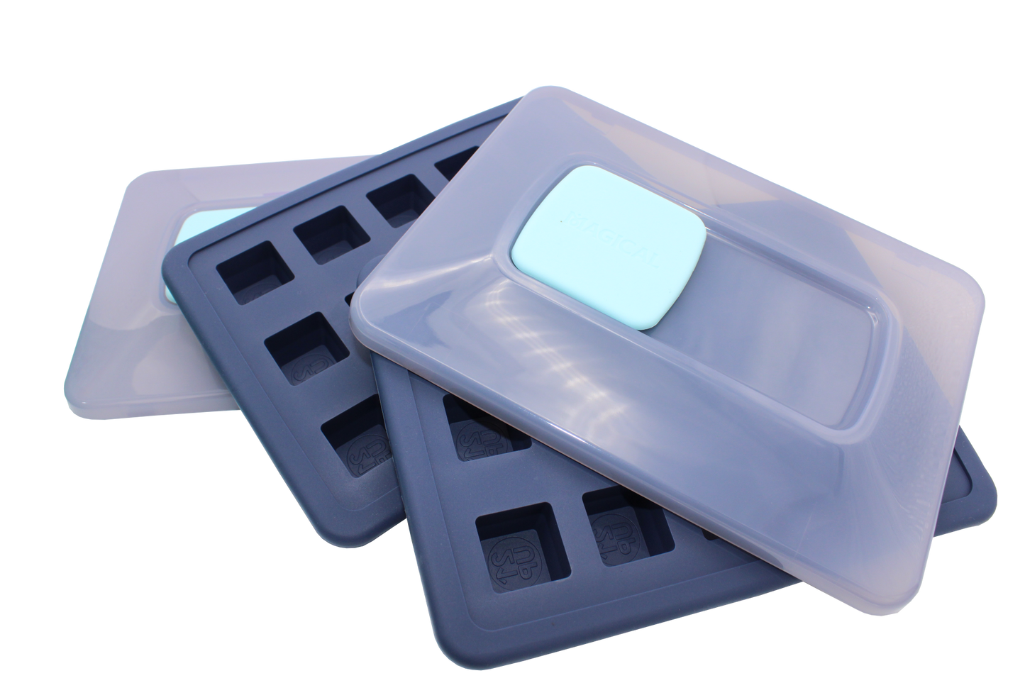 Magical 21UP Square Gummy Molds 8mL (2 Pack)