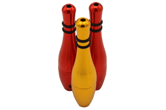 Metal Hand Pipe Bowling Pin Design