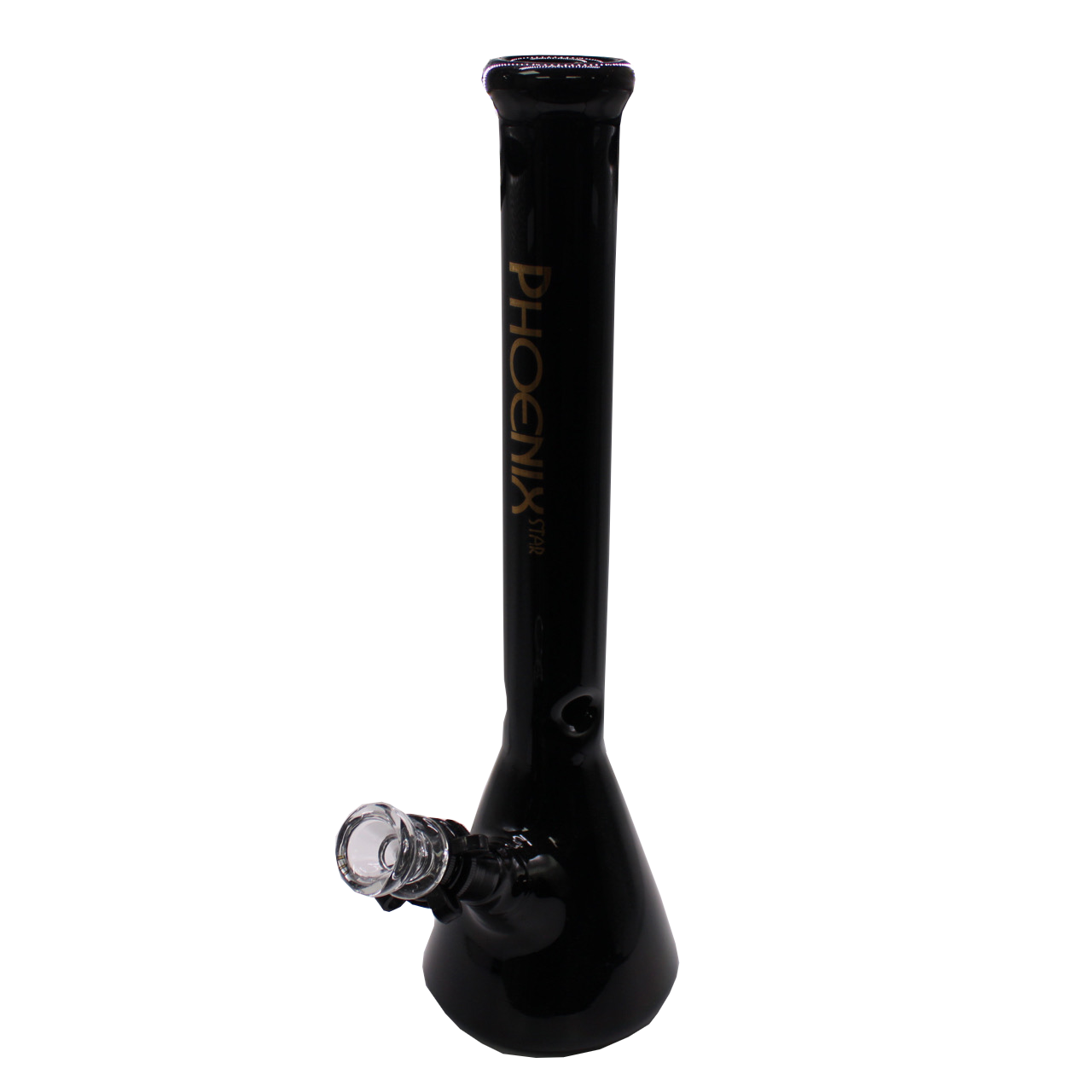 PHOENIX STAR Straight Bong Double Matrix Percs 13.5 Inches