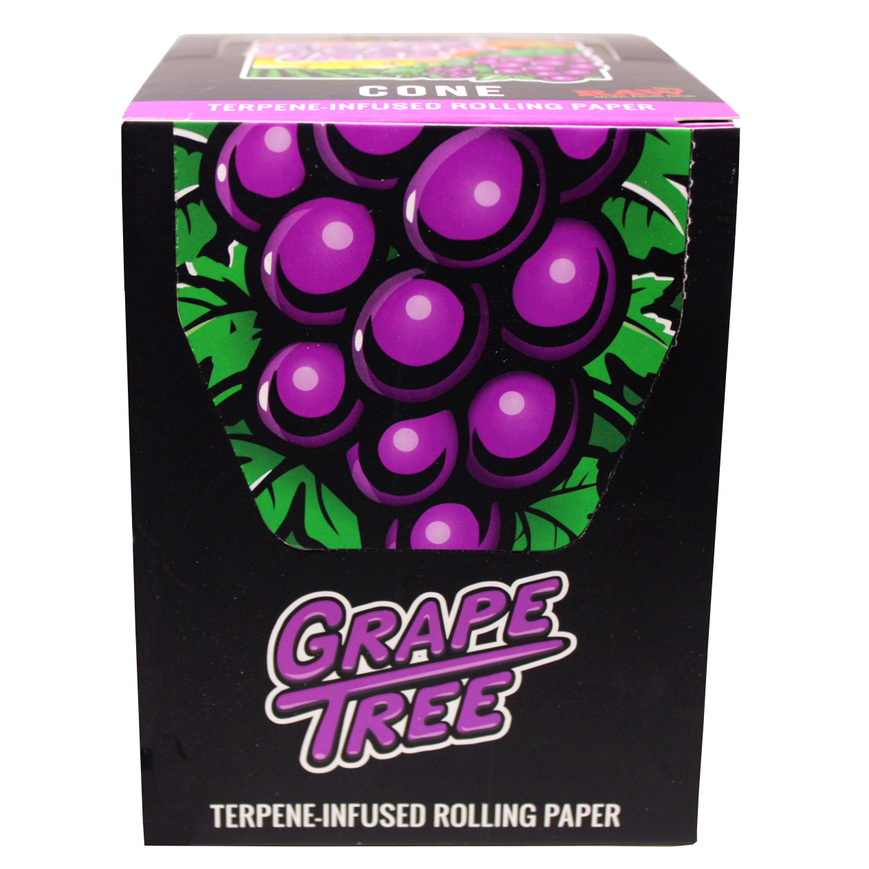 RAW Grape Tree Terpene Infused Cones 12Pk