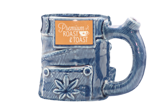 Premium Roast & Toast Ceramic Jeans Mug Pipe