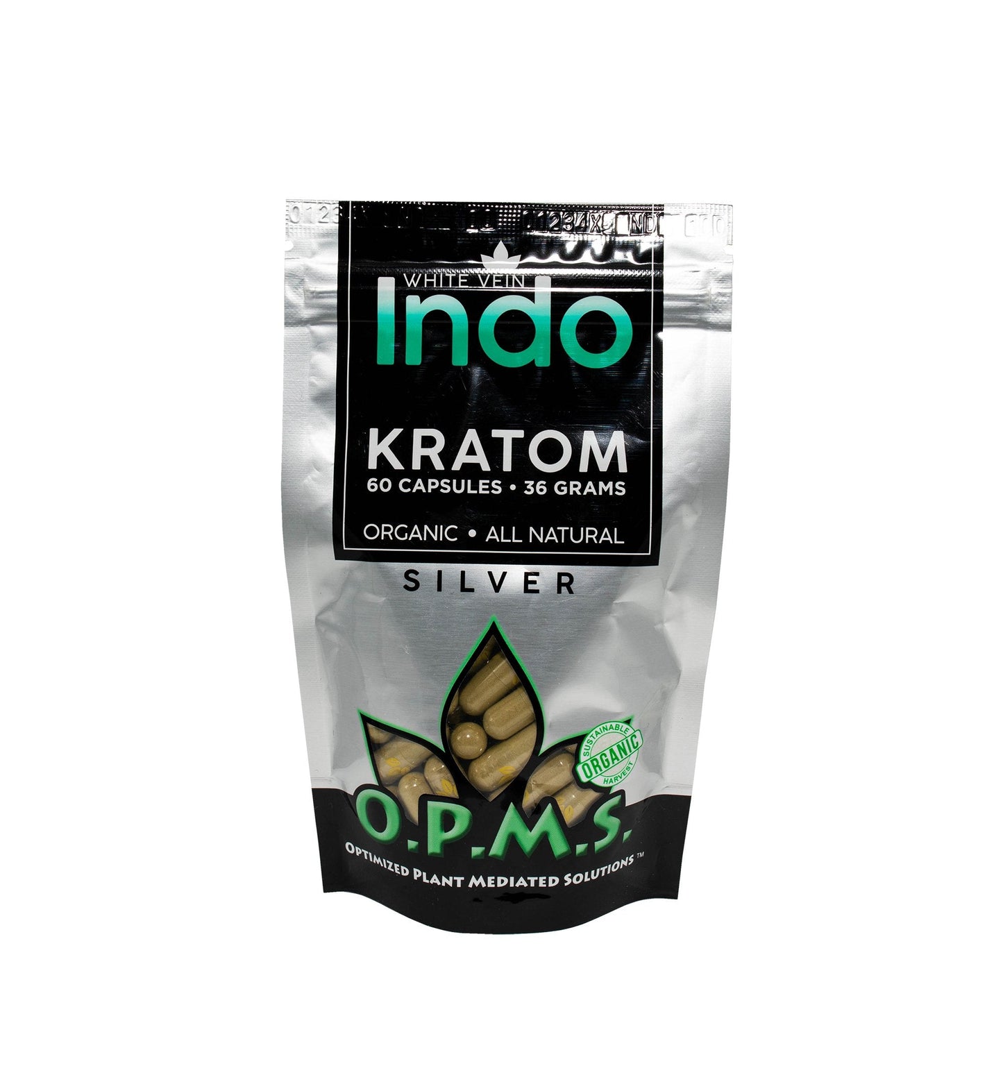 O.M.P.S - All Natural Kratom 60 Capsules