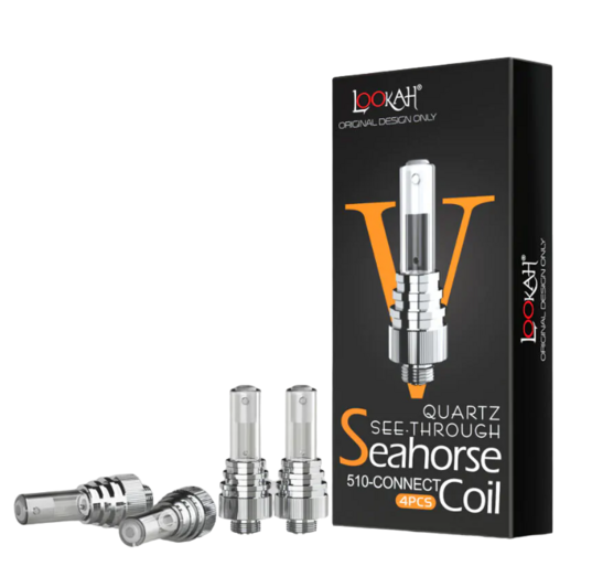 LOOKAH SEAHORSE QUARTZ lV 510 COIL 4PC