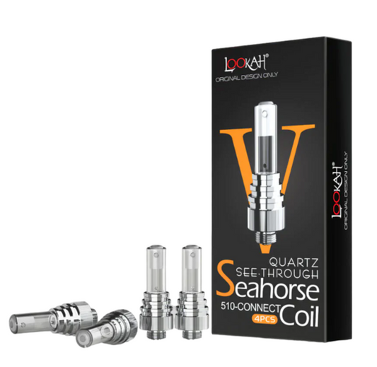 LOOKAH SEAHORSE QUARTZ lV 510 COIL 4PC