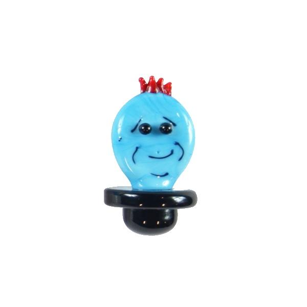 Mr Meeseeks - Glass Carb Cap 2 Ct