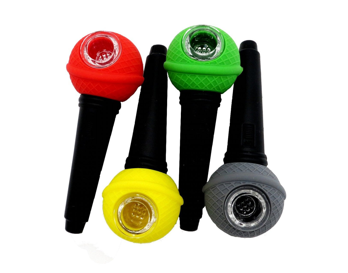 Microphone - Silicone Hand-Pipe