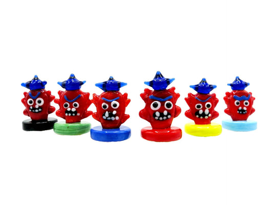 Monster - Glass Carb Cap Ct 2