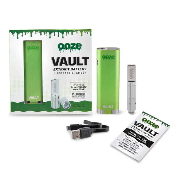 Ooze Vault Vaporizer Battery with Storage Chamber