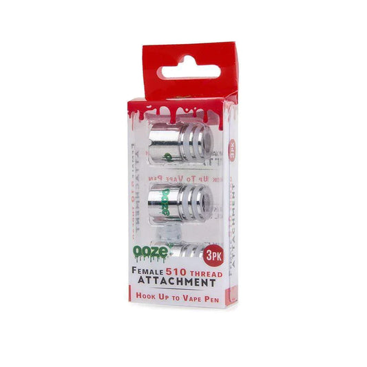 OOZE FEMALE 510 THREAD ATTACHMENT - 3PK
