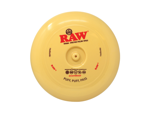 RAW Ultimate Disc Frisbee with Built in Cone Holder