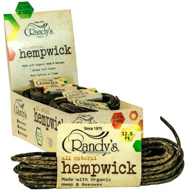 Randy's - 12.5ft. Hempwick Bundles - 20pk. Display