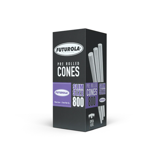 FUTUROLA SLIM SIZE 98MM  CONES 800CT
