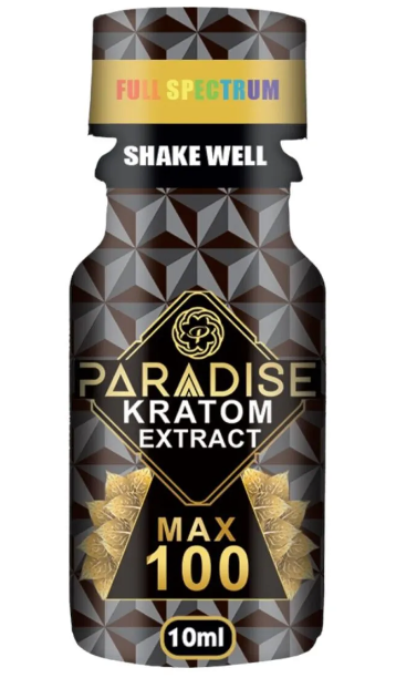 PARADISE KRATOM SHOTS 10ML MAX100-12CT