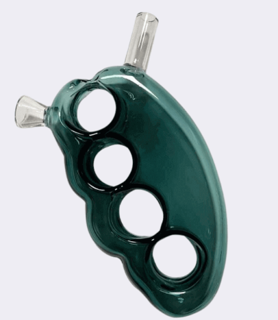 GLASS KNUCKLES BUBBLER