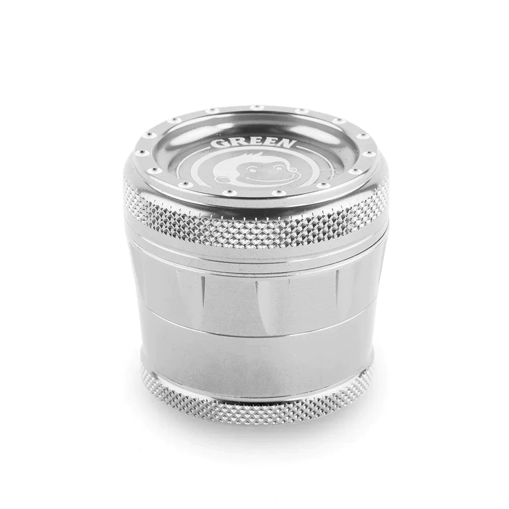 GREEN MONKEY TAMARIN GRINDER 50MM SILVER