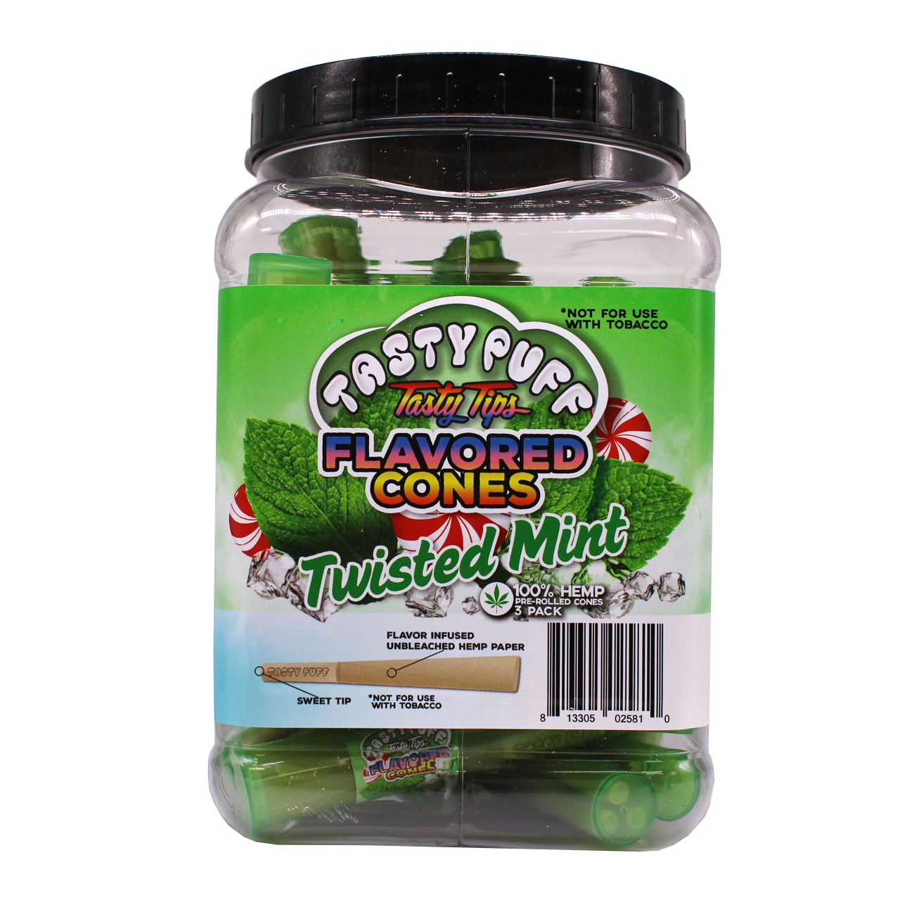 Flavoured Pre-Rolled Cones By Tasty Puffs