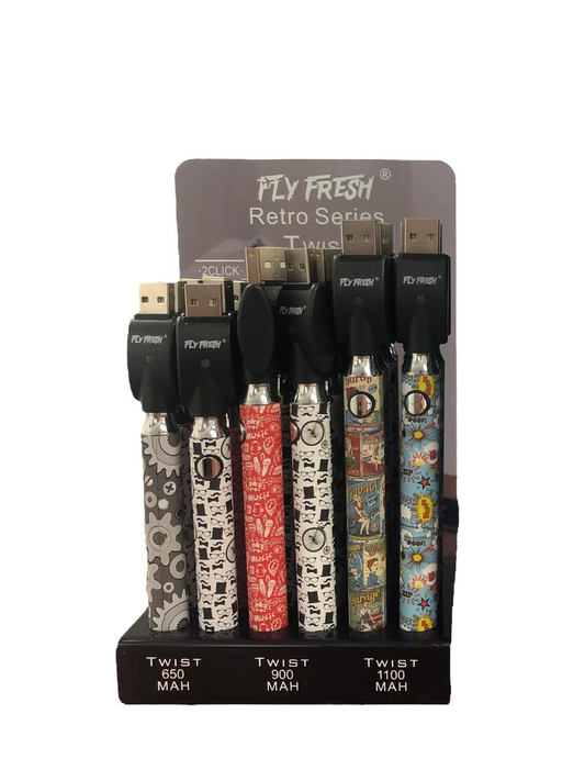 FLY FRESH RETRO SERIES BATTERY 24CT