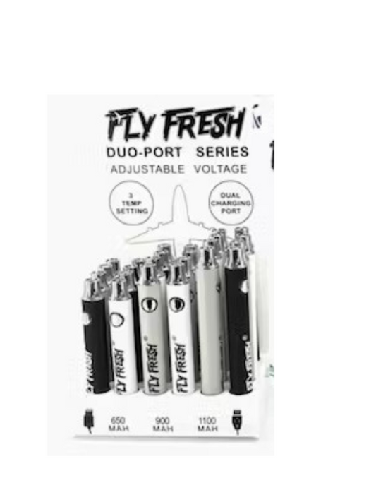 FLY FRESH DUO PORT SERIES BATTERY  24CT