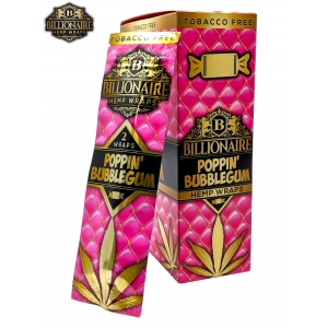 BILLIONAIRE Hemp Wraps - 2ct/25pk