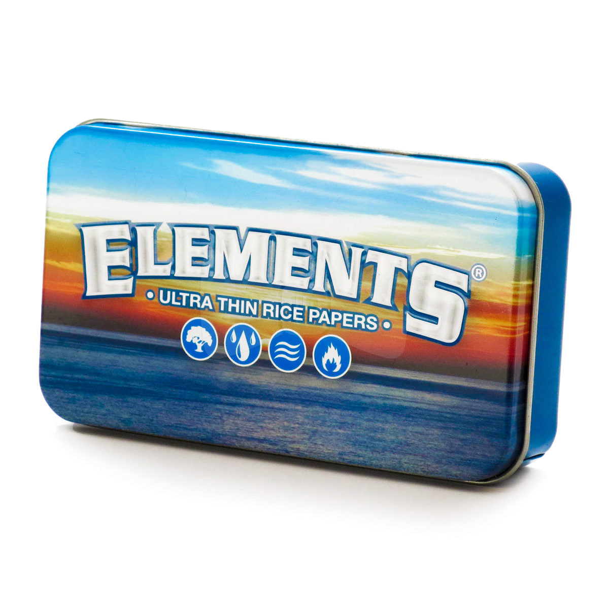 Elements - Blue Metal Tin Box