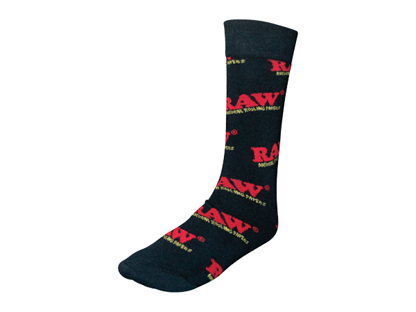 RAW Black Socks 10-13 SIZE