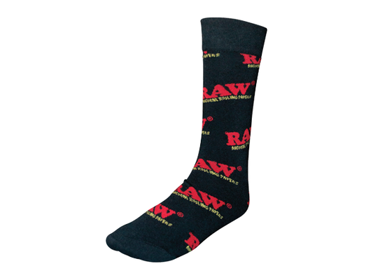 RAW Black Socks 10-13 SIZE