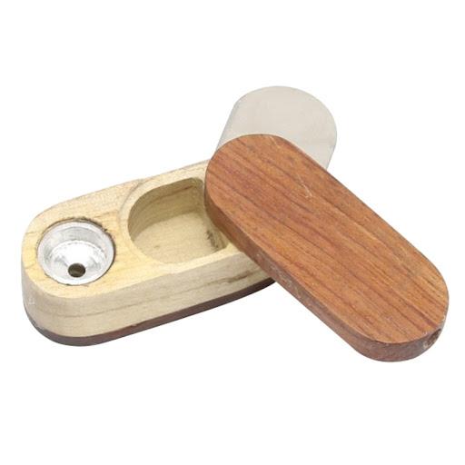 Monkey Wooden Hand Pipe 4Pk