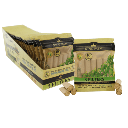 King Palm - 10MM Filter Tips 5/Pk 24Ct