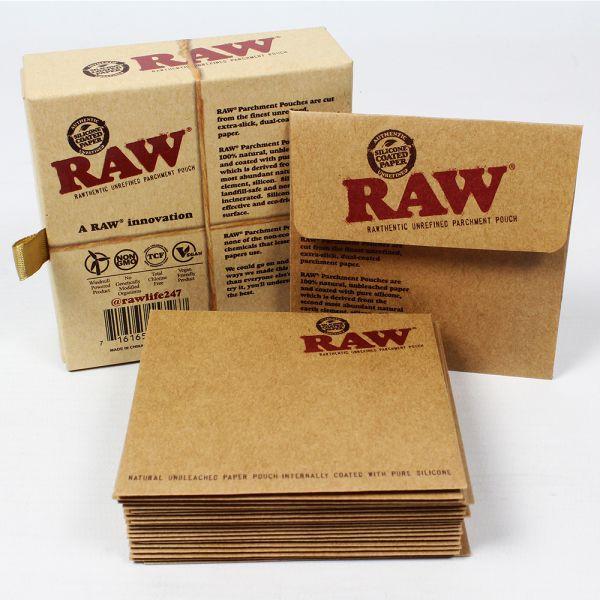 RAW - Parchment Pouch 20Ct