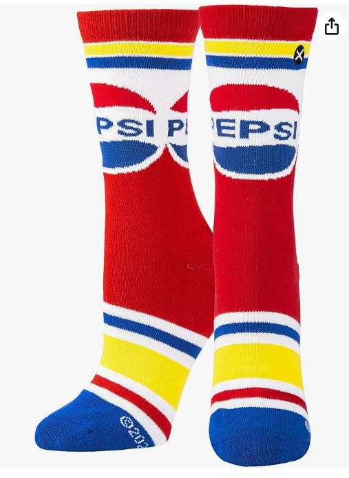 CRAZY SOCKS PEPSI