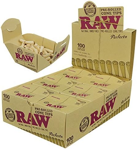 RAW-PERFECTO CONE TIPS 100CT 6PK