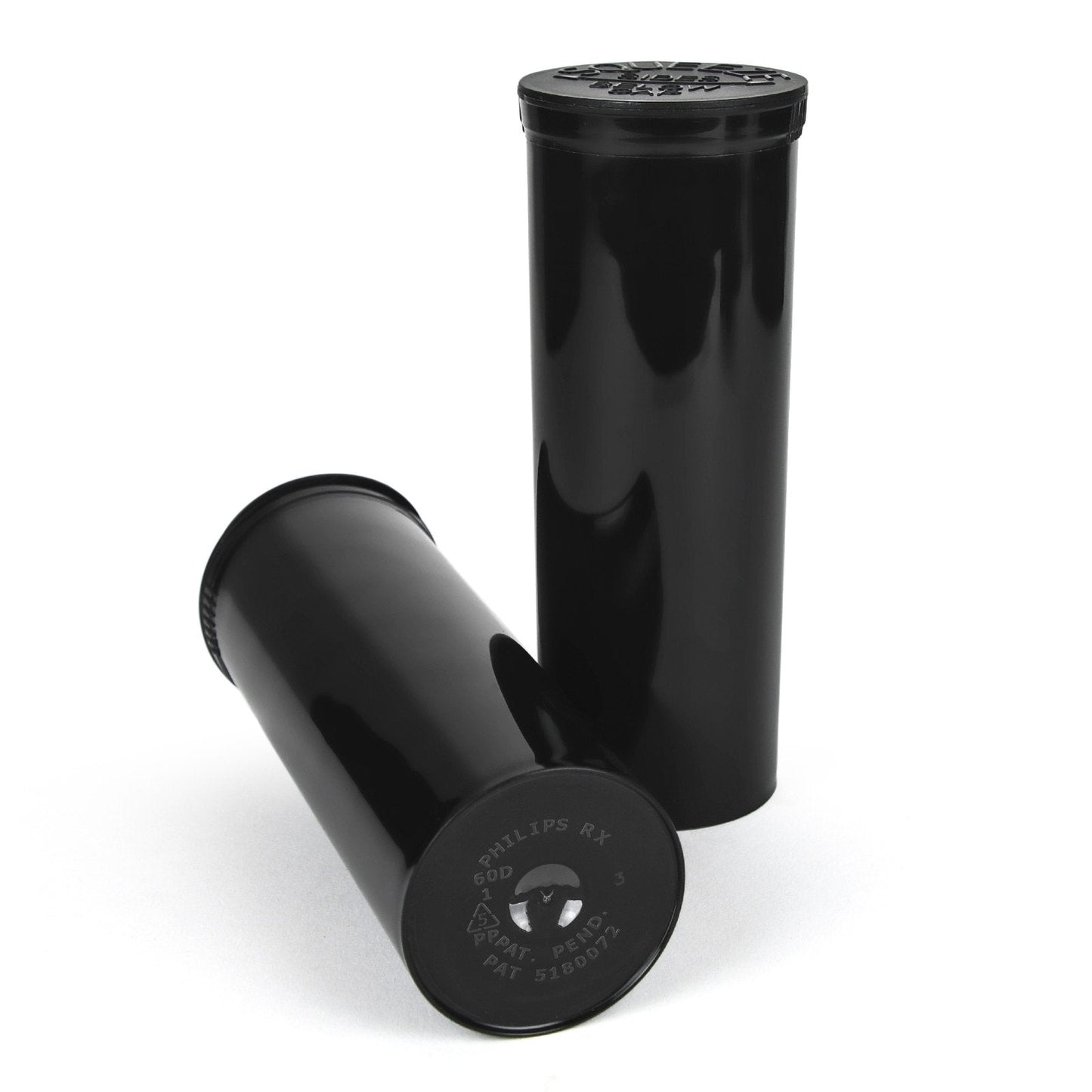 Pop Top Vial - 60 Dram Philips RX Child Resistant 75pk. Box Assorted Colors