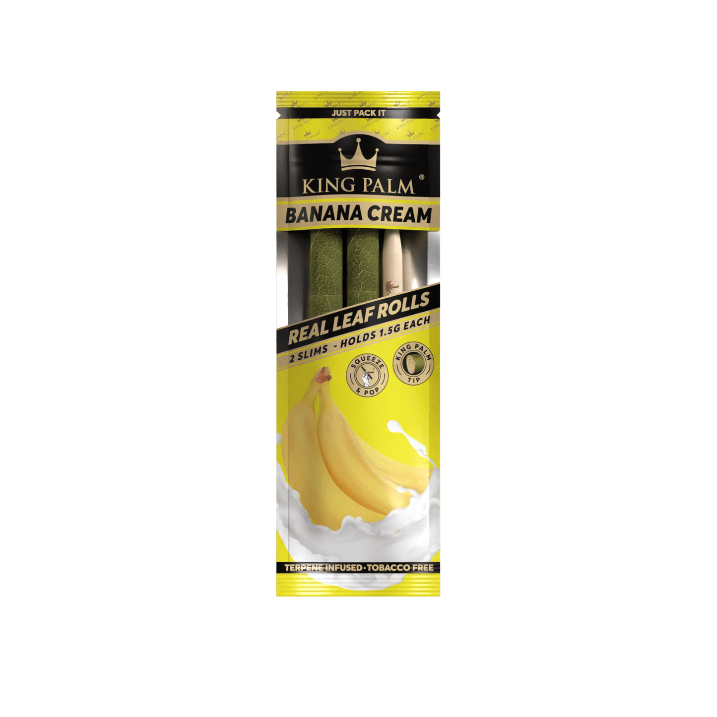KING PALM FLAVORED SLIM  ROLLS 2PK 20CT