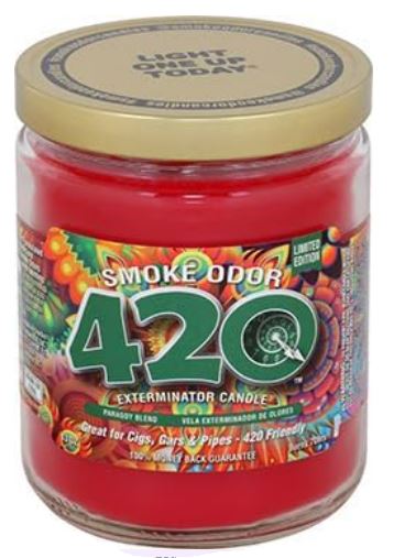 SMOKE ODOR EXTERMINATOR CANDLES 13OZ