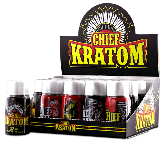 Chief Kratom Liquid Extract 12ml -12ct