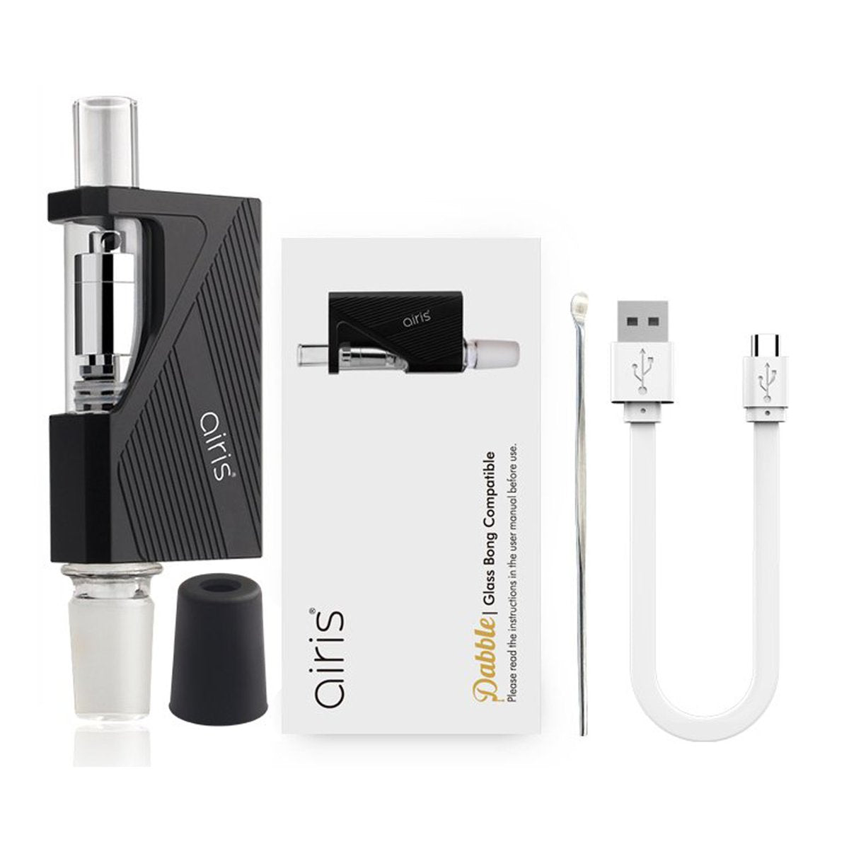 Airis - Dabble | Glass Bong Compatible 2-in-1 Vaporizer