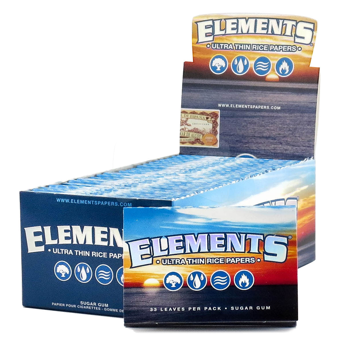 Elements - 32ct 1 1/2 Size Papers - 25pk