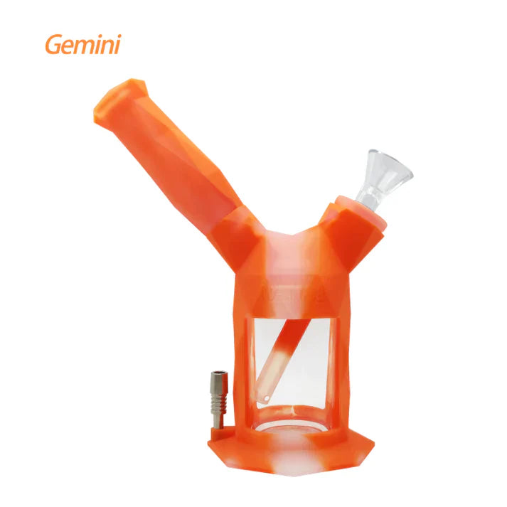 WAXMAID GEMINI 2 IN 1 WATER PIPE NECTAR COLLECTOR