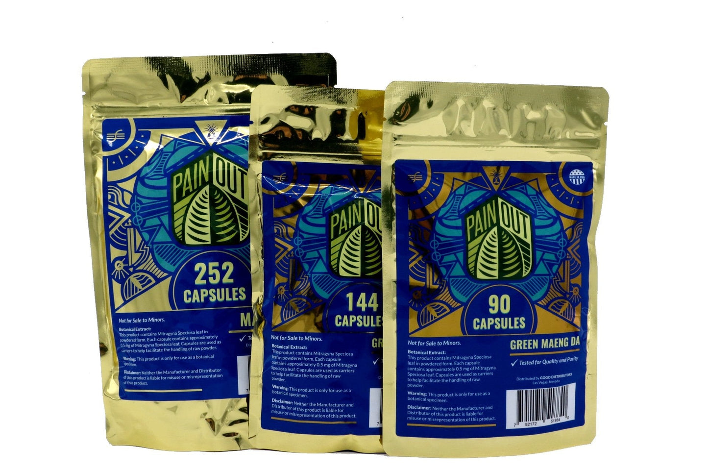 Pain Out - Green Maeng Da Capsules