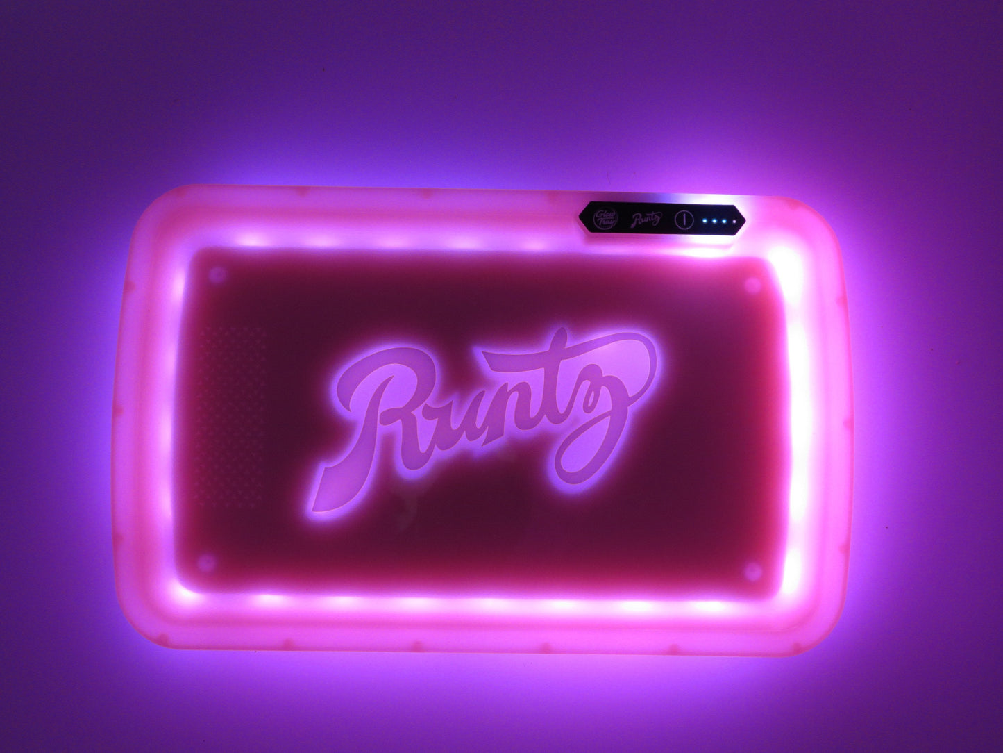 Runtz - Pink Led Rolling Tray